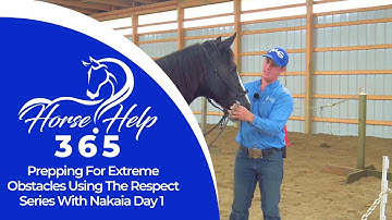 Prepping For Extreme Obstacles Using The Respect Series Day 1 | Horse Help - Michael Gascon