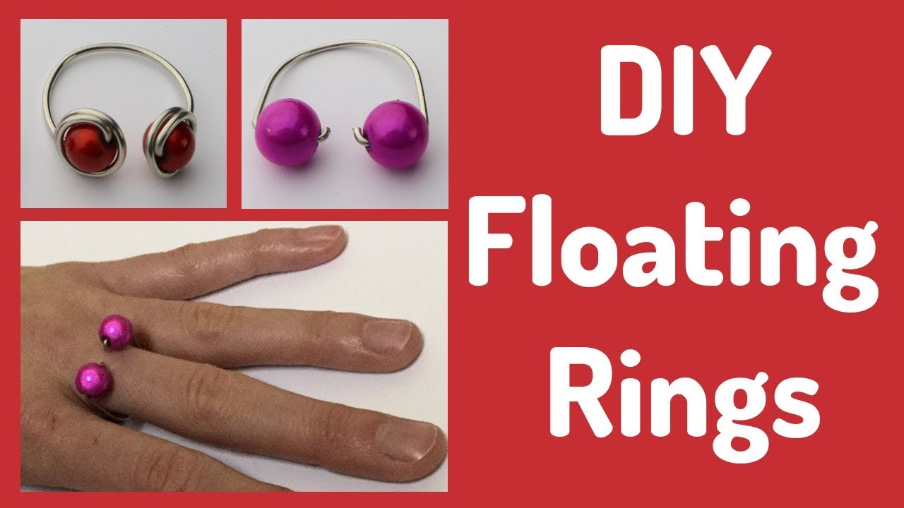 DIY Floating Ring Easy Jewelry Making Tutorial YouTube