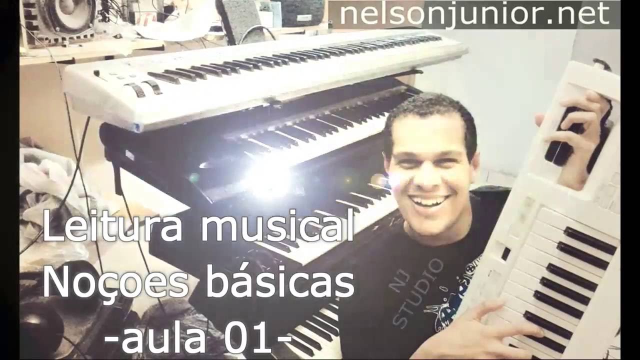 Nelson Junior - teoria musical - aula 01 - YouTube