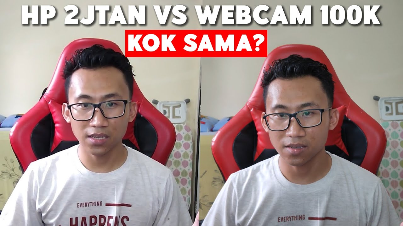 WOW! Ternyata Beda Tipis Hasil Perbandingan Kamera HP Pakai Droidcam VS cam 100K YouTube
