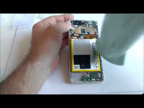 huawei p9 lite battery removed - YouTube