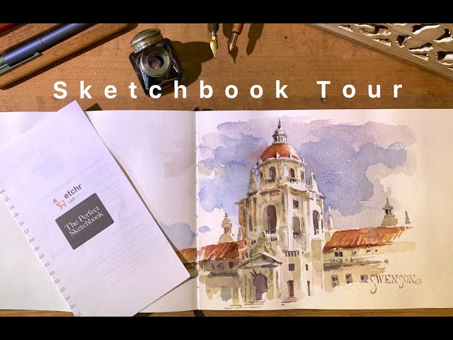 Sketchbook Tour: Etchr Perfect Sketchbook 