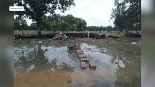 San Saba families displaced from local RV parks after weekend floods
