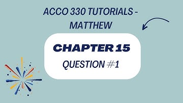 Chapter 15   Period Cost Allocation: Question #1