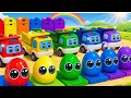 “Wheels on the Bus | Fun Nursery Rhyme for Kids with Sing Along & Colorful Animation!”