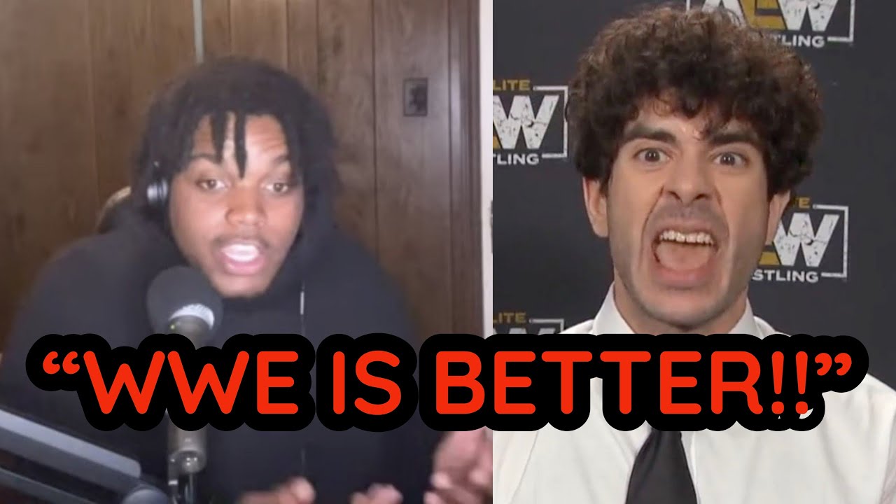 WWE Fan Debates The BIGGEST AEW Tony Khan Fan GETS HEATED.. (PART 2)