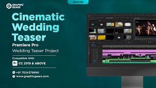 Wedding Teaser Premiere Pro Project - Cinematic Wedding Teaser Project - Gg2148