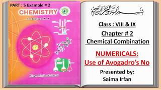 No of Molecules from Mass