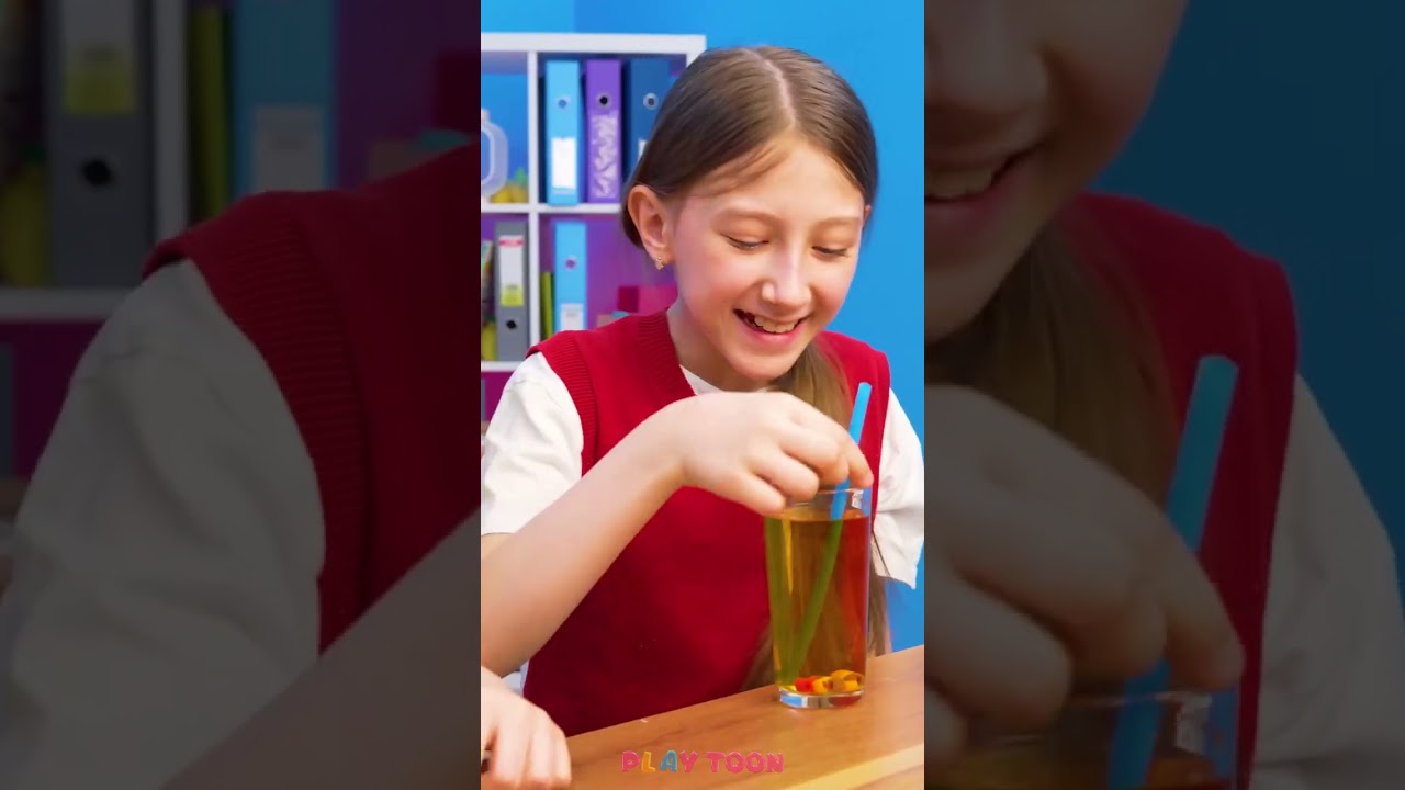 🎨 Crafty Friendship: Make a Straw Bracelet for Your Bestie! 💖✨ #Shorts #Kids