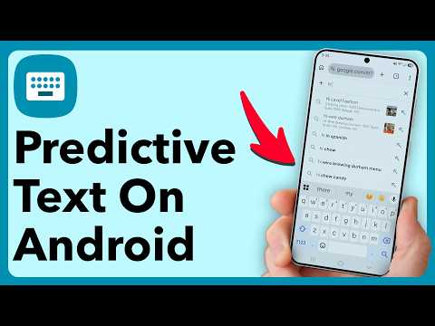 How to Turn On Predictive Text on Android