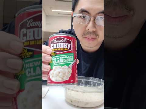 Campbell Chunky New England Clam Chowder soup 🐚🦪🍲