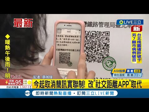 #三立最新 取消實聯制! 全國陽性率攀升到8.1％ 專家認為是重要的領先指標 建議政府可以籌組團隊 打造「陽性率地理資訊」App│記者 張珈瑄│【LIVE大現場】20220427│三立新聞台