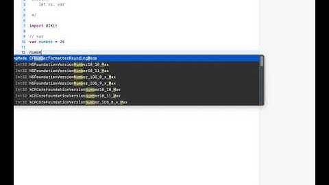 let vs. var | Swift 4