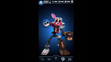 (FNAFAR/BLENDER) Original character - Final Mangle Workshop Animation  #fnaf2 #fnafar  #manglefnaf