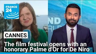 Cannes opens with Binoche's jury and De Niro getting an honorary Palme d'Or • FRANCE 24 English