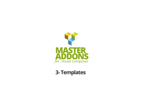 Master Addons for WPBakery Page Builder Template Usage