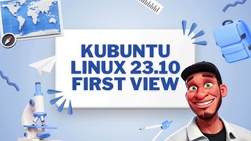 Kubuntu Linux 23.10 Mantic Minotaur First View | Part 1 - Linux Techno