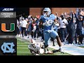 Miami vs. North Carolina Condensed Game | 2021 ACC Football