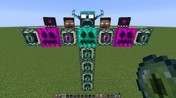what if you create a WARDEN HEROBRINE BOSS in MINECRAFT (what meme)