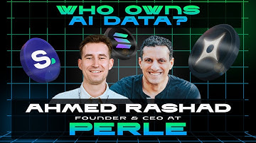 WHO OWNS AI DATA? Ahmed Rashad on Web3, AI, Blockchain, Solana and the Data-to-Earn future