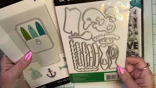 Putting Sardine dies to work for a fun card
