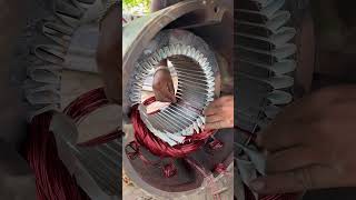 30HP 3 Phase Motor Winding | Part-2 |30HP 3 Phase Motor Repairing |#viral |#shorts |#nfelectronics