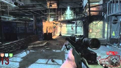 Black Ops Zombies: Der Riese - Live Commentary - Part 5 - Attempt 1
