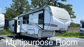 Man Cave Multipurpose Room 2023 Keystone Sprinter Limited 3570LFT