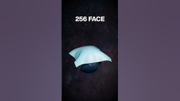 Earth Cloth Simulation 1 To 8192K Faces🌍 #clothsimulation #blender