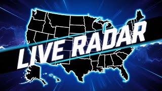 Live US Radar Temperatures Tracking Southern Snowstorm and Arctic Blast