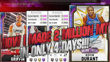 NBA2K20 - HOW I MADE *2 MILLION* MT IN 4 DAYS WHILE BEING BANNED!!! I HAVE THE BEST SNIPE FILTERS!!!