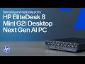 Removing &amp; replacing parts | HP EliteDesk 8 Mini G2i Desktop Next Gen AI PC | HP Computer Service