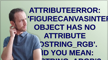 AttributeError: 