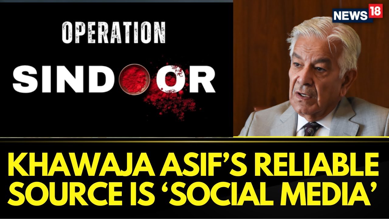 Pakistan Defence Minister Khawaja Asif Confronted On Shooting Down 5 Indian Jets Claims | Op Sindoor