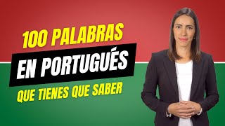 100 palabras fáciles en portugués brasileño | Portugués para principiantes