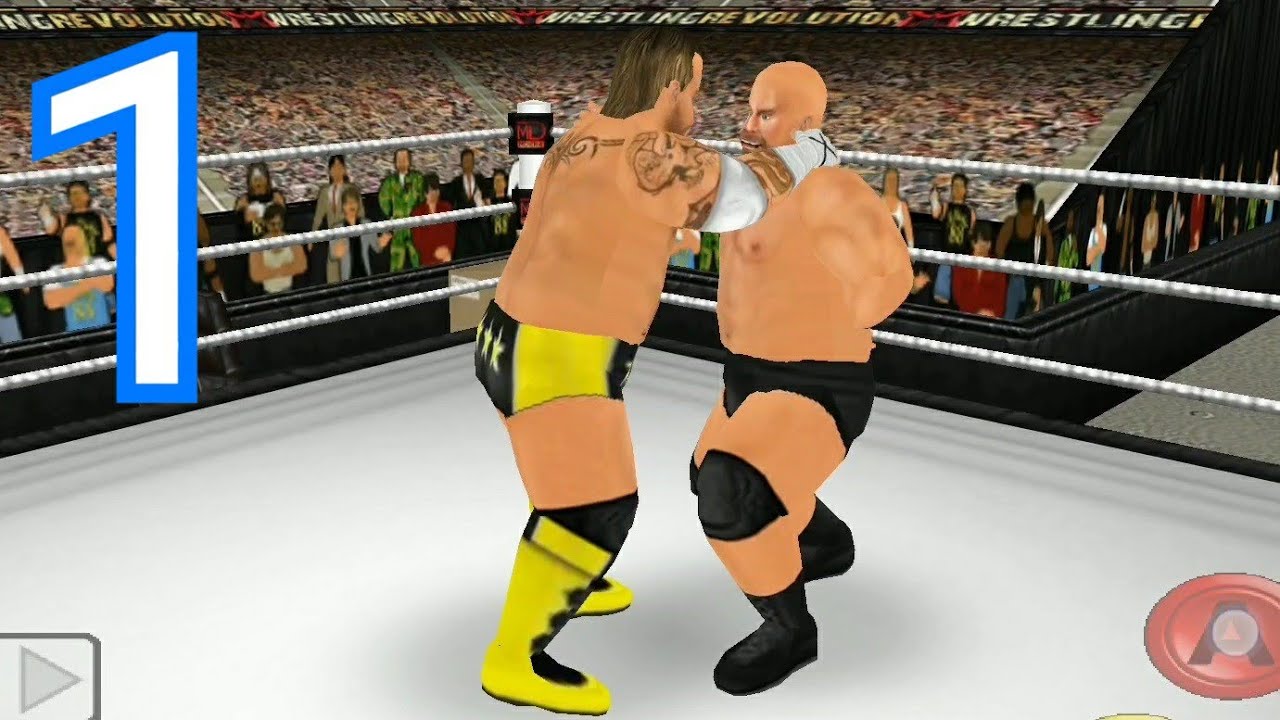 Wrestling Revolution 3D Gameplay Walkthrough 1 Shows USA Tour