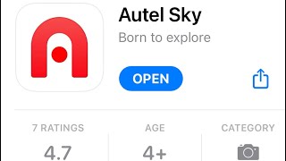 Will Autel Sky app work with Autel Evo 1 drone?