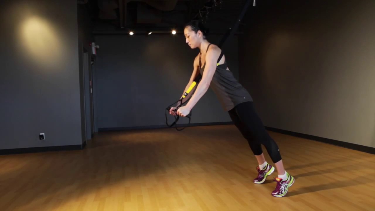 TRX Triceps Press Inside Grip YouTube