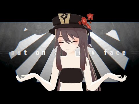 MMD Genshin Impacthappy face meme