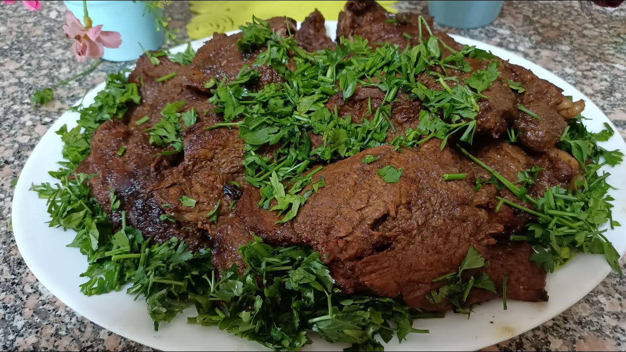 عرق فلتو مشوي بدون دخان بتتبيله مميزه 👌👌 وكيفيه تقطيعه بكل سهولة