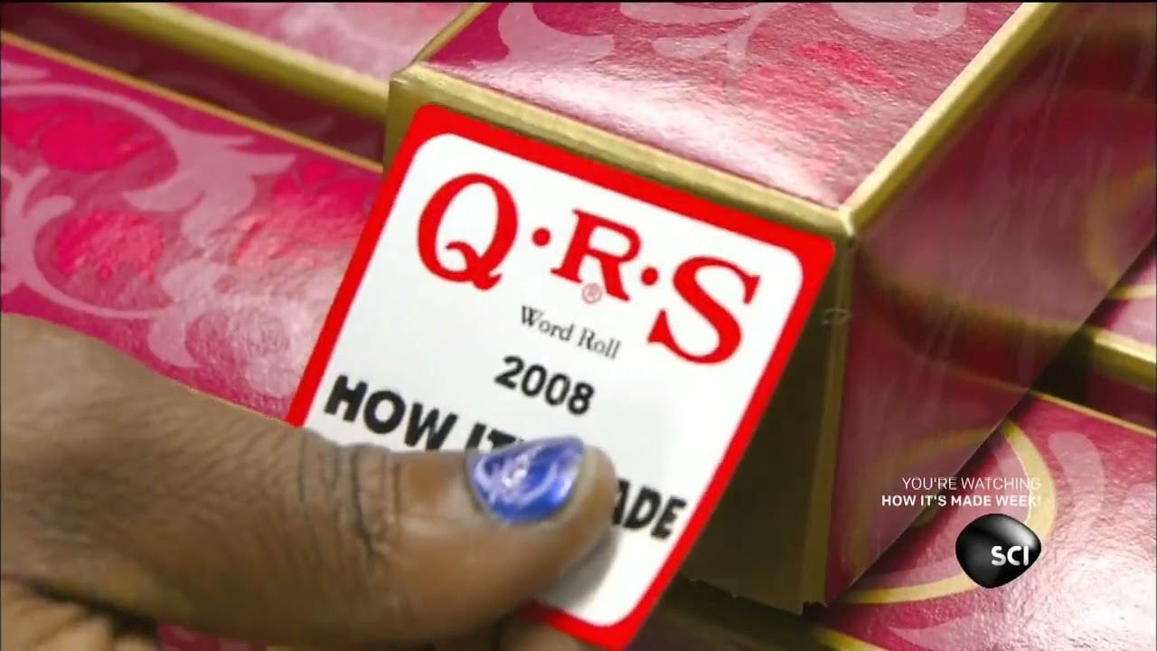 How It's Made S13E03   Swiss Army Knives; Player Piano Rolls; Oil Tankers; Racing Wheels