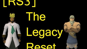 [RS3] Runescape The Legacy Mode Reset
