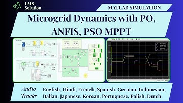 MATLAB-simulatie van microgriddynamiek met PO, ANFIS, PSO MPPT | Microgrid met PO ANFIS PSO MPPT