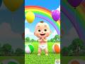 WOW 🤗 So Many Balls and Balloons! 🎉 #babyrhymes #kidssongs #nurseryrhymes #shorts #kidsvideo #baby
