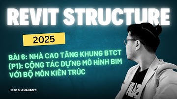 [Revit Structure 2025 Bài 6] Nhà cao tầng khung Bê Tông Cốt Thép (P1)