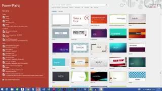 Starting Microsoft PowerPoint