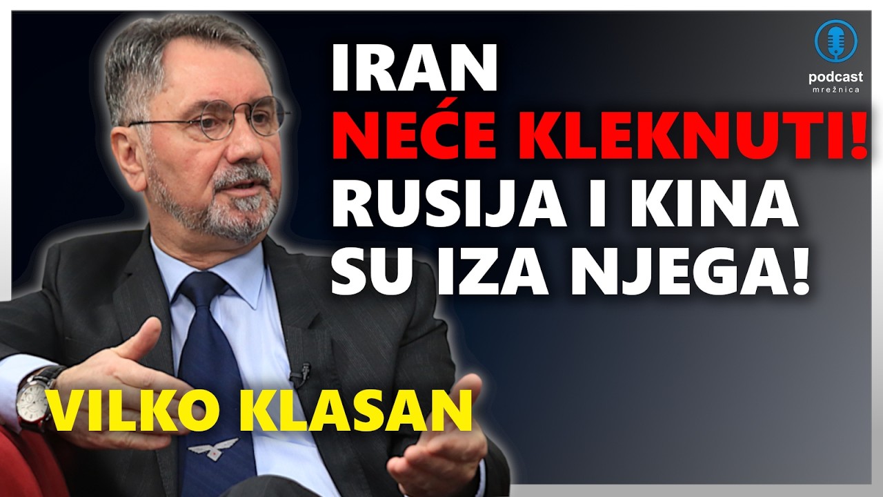 PODCAST MREŽNICA – Klasan: Treći cilj Irana mnoge će ostaviti gladne i žedne! SAD loše pripremio rat