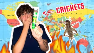 I Ate the GROSSEST Foods from Around the World 🌎