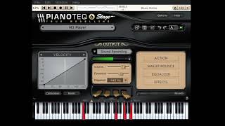 Det strålar en stjärna. Improvisation Piano Live