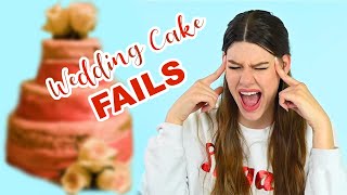 Cake Decorator Reacts to Wedding Cake Fails